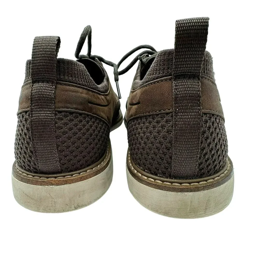 MARK NASON |‎ Men's 10.5 Oxfords Clubman Chocolate Brown Westside Loafers Shoes